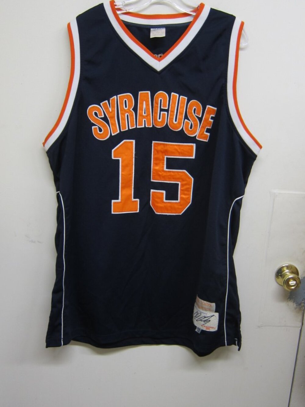 True School Authentics Men's 2XL ( 54 ) Carmelo Anthony Syracuse #15 BB Jersey